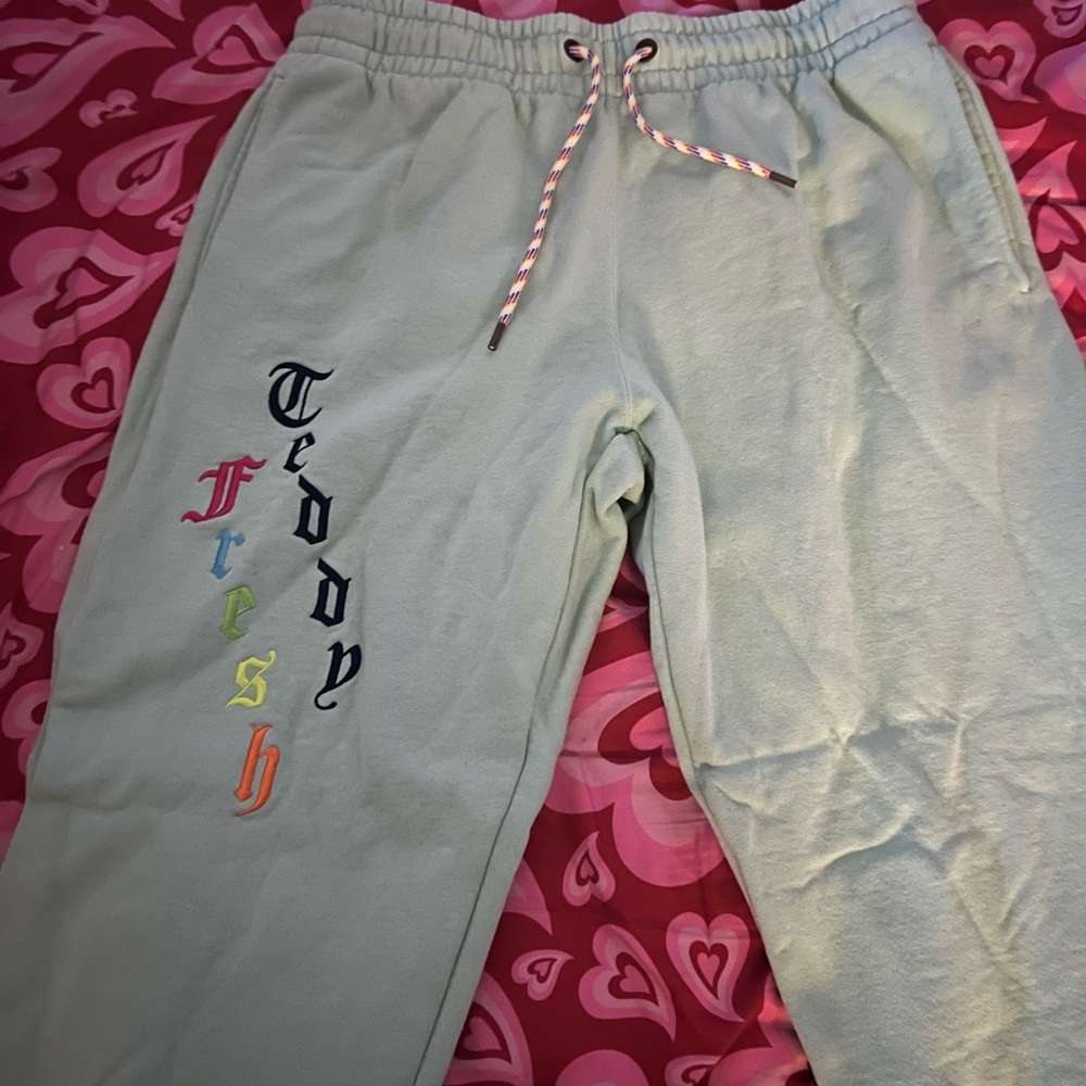 Teddy fresh teal sweatpants